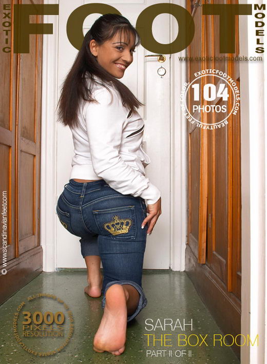 Sarah - `The Box Room - Part 2` - for EXOTICFOOTMODELS Sarah - `The Box Room - Part 2` - for EXOTICFOOTMODELS