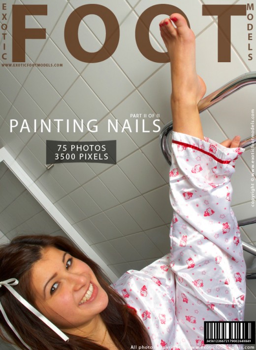 Isabelle - `Painting Nails - Part 2` - for EXOTICFOOTMODELS Isabelle - `Painting Nails - Part 2` - for EXOTICFOOTMODELS
