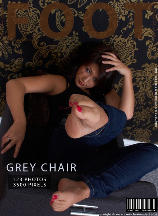 Madeleine - `Grey Chair` - for EXOTICFOOTMODELS Madeleine - `Grey Chair` - for EXOTICFOOTMODELS