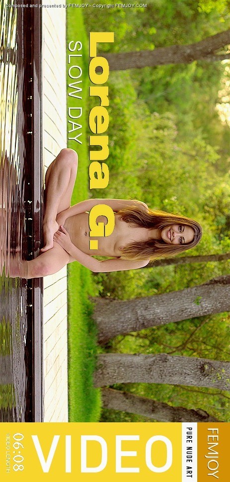 Lorena G - `Slow Day` - by Michael Sandberg for FEMJOY VIDEO Lorena G - `Slow Day` - by Michael Sandberg for FEMJOY VIDEO