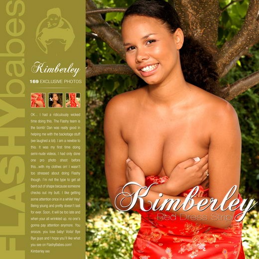 Kimberley - `Red Dress Strip` - for FLASHYBABES Kimberley - `Red Dress Strip` - for FLASHYBABES