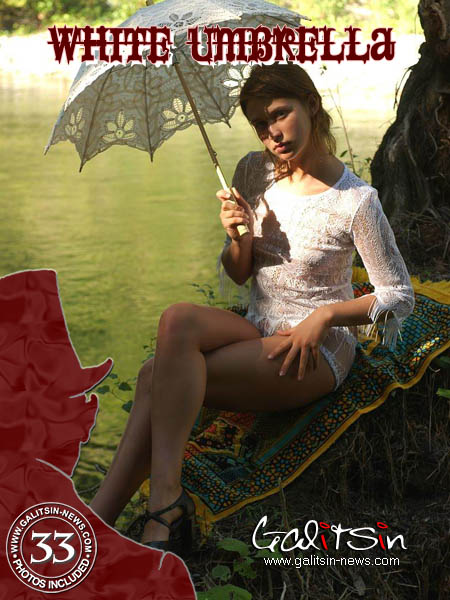 Olesia - `White Umbrella` - by Galitsin for GALITSIN-NEWS Olesia - `White Umbrella` - by Galitsin for GALITSIN-NEWS