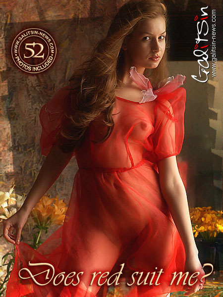 Nusia - `Does Red Suit Me?` - by Galitsin for GALITSIN-NEWS Nusia - `Does Red Suit Me?` - by Galitsin for GALITSIN-NEWS
