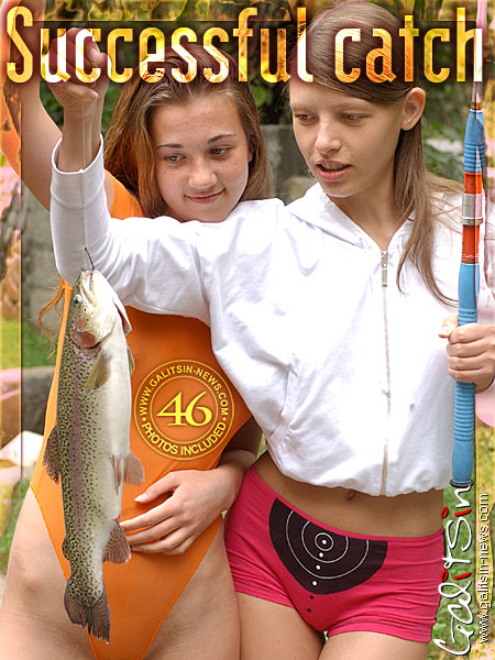Lina & Valentina - `Successful Catch` - by Galitsin for GALITSIN-NEWS Lina & Valentina - `Successful Catch` - by Galitsin for GALITSIN-NEWS