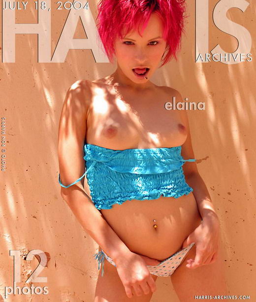 Elaina - `Blue Outside` - by Ron Harris for HARRIS-ARCHIVES Elaina - `Blue Outside` - by Ron Harris for HARRIS-ARCHIVES