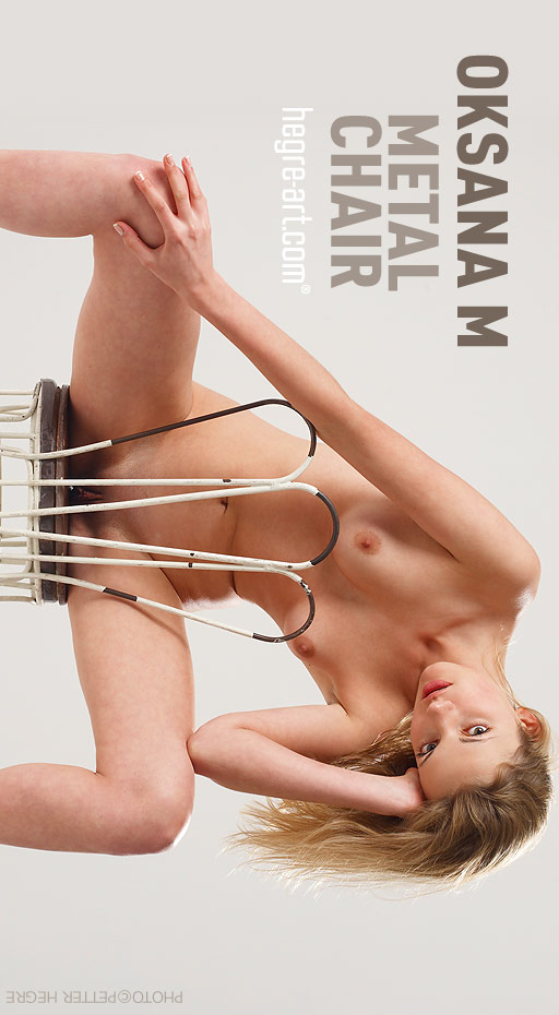 Oksana M - `Metal Chair` - by Petter Hegre for HEGRE-ART Oksana M - `Metal Chair` - by Petter Hegre for HEGRE-ART
