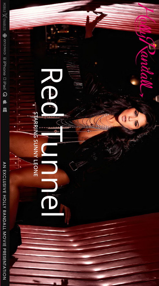 Sunny Leone - `Red Tunnel` - by Holly Randall for HOLLYRANDALL Sunny Leone - `Red Tunnel` - by Holly Randall for HOLLYRANDALL