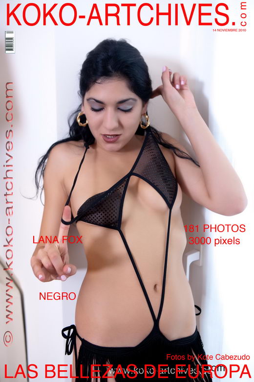 Lana Fox - `Negro` - by Kote Cabezudo for KOKO ARCHIVES Lana Fox - `Negro` - by Kote Cabezudo for KOKO ARCHIVES