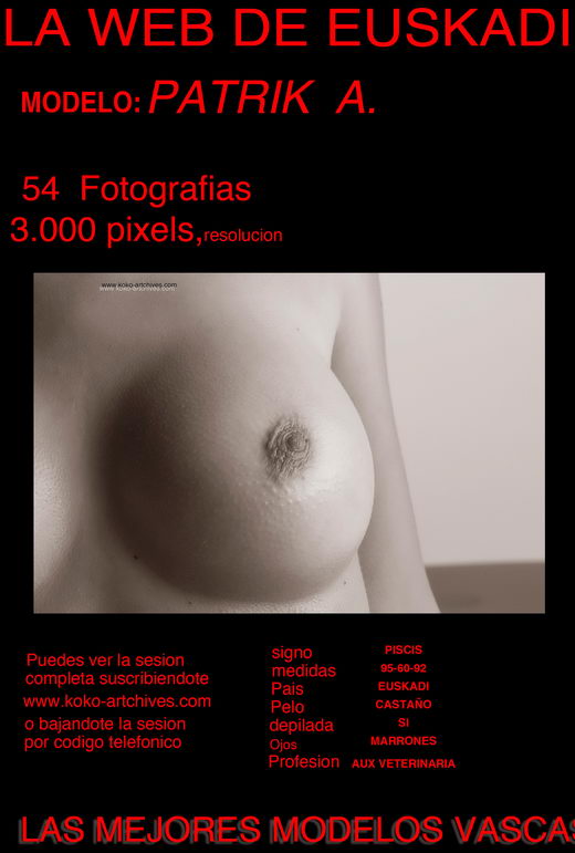 Patrik A - `Nudes` - by Kote Cabezudo for KOKO ARCHIVES Patrik A - `Nudes` - by Kote Cabezudo for KOKO ARCHIVES