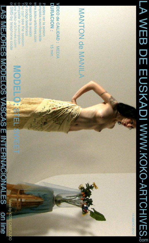 Stel Sweet - `Manton de Manila` - by Kote Cabezudo for KOKO ARCHIVES Stel Sweet - `Manton de Manila` - by Kote Cabezudo for KOKO ARCHIVES