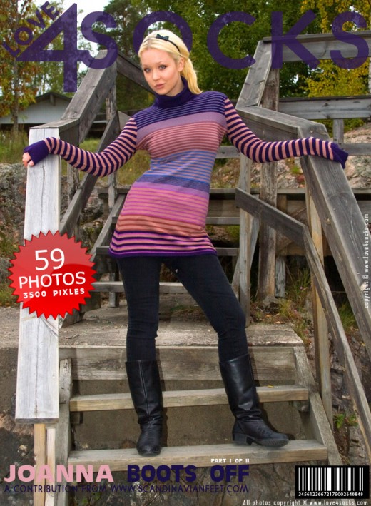 Joanna - `Boots Off - Part 1` - for LOVE4SOCKS Joanna - `Boots Off - Part 1` - for LOVE4SOCKS