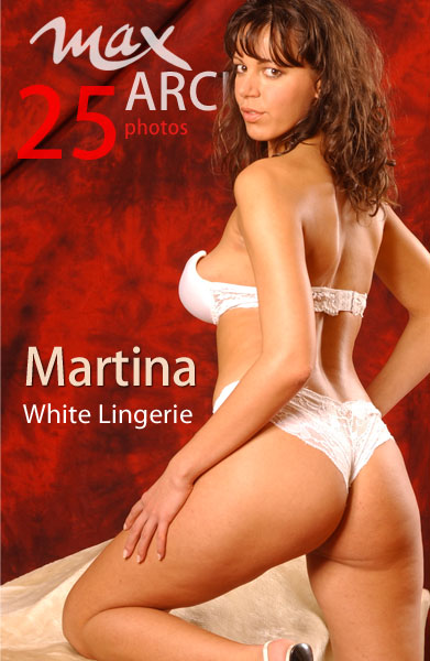 Martina - `White Lingerie` - by Max Iannucci for MAXARCHIVES Martina - `White Lingerie` - by Max Iannucci for MAXARCHIVES