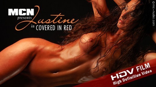 Justine - `Covered in Red` - for MC-NUDES VIDEO Justine - `Covered in Red` - for MC-NUDES VIDEO