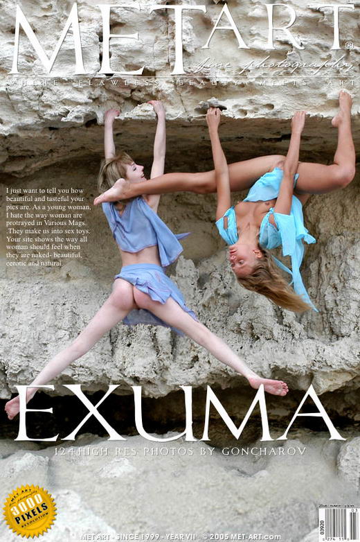 Vika A & Uliya A - `Exuma` - by Goncharov for METART Vika A & Uliya A - `Exuma` - by Goncharov for METART