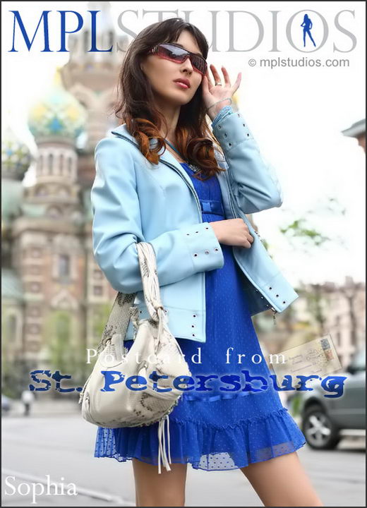 Sophia - `Postcard from St. Petersburg` - by Mikhail Paromov for MPLSTUDIOS Sophia - `Postcard from St. Petersburg` - by Mikhail Paromov for MPLSTUDIOS