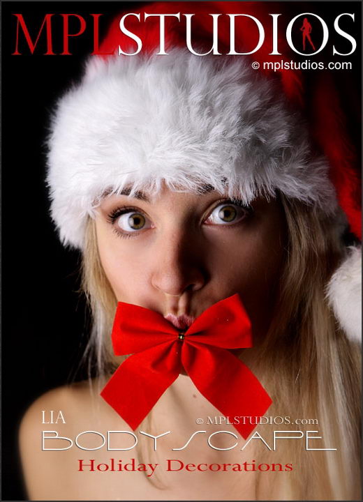 Lia - `Bodyscape: Holiday Decorations` - by Alexander Lobanov for MPLSTUDIOS Lia - `Bodyscape: Holiday Decorations` - by Alexander Lobanov for MPLSTUDIOS