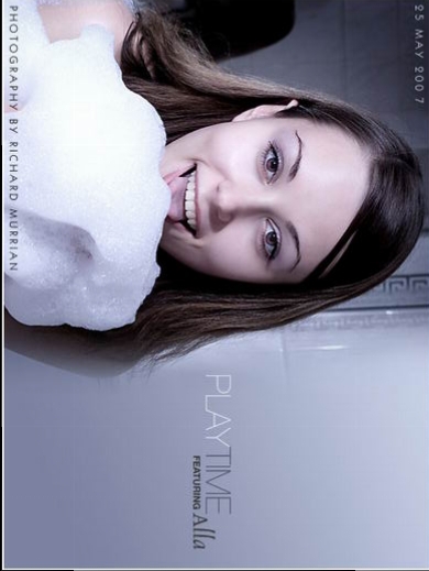 Alla - `Playtime` - by Richard Murrian for MUSE Alla - `Playtime` - by Richard Murrian for MUSE
