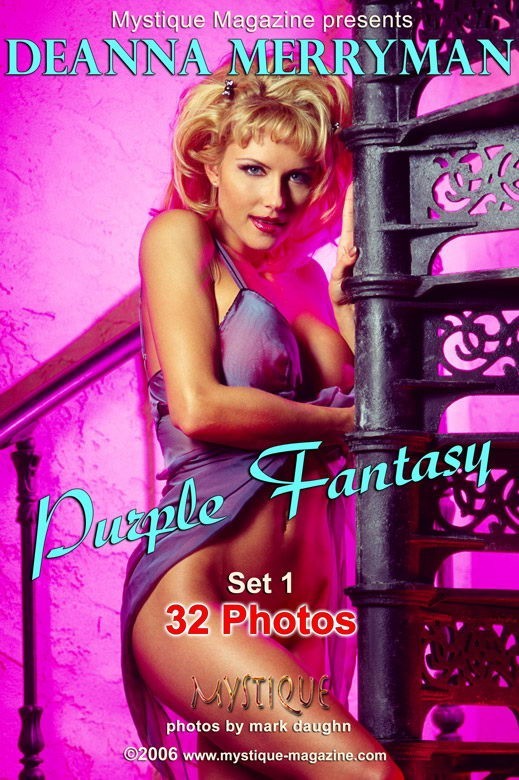 Deanna Merryman - `Purple Fantasy Set1` - by Mark Daughn for MYSTIQUE-MAG Deanna Merryman - `Purple Fantasy Set1` - by Mark Daughn for MYSTIQUE-MAG
