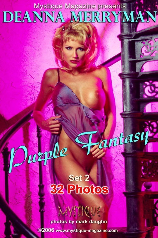 Deanna Merryman - `Purple Fantasy Set2` - by Mark Daughn for MYSTIQUE-MAG Deanna Merryman - `Purple Fantasy Set2` - by Mark Daughn for MYSTIQUE-MAG