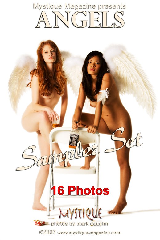 Divini Rae & Justine Joli & Luana Lani - `Angels - Sampler Set` - by Mark Daughn for MYSTIQUE-MAG Divini Rae & Justine Joli & Luana Lani - `Angels - Sampler Set` - by Mark Daughn for MYSTIQUE-MAG