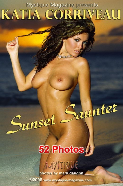 Katia Corriveau - `Sunset Saunter` - by Mark Daughn for MYSTIQUE-MAG Katia Corriveau - `Sunset Saunter` - by Mark Daughn for MYSTIQUE-MAG