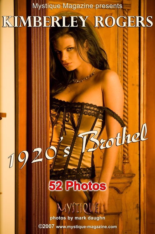 Kimberley Rogers - `1920's Brothel` - by Mark Daughn for MYSTIQUE-MAG Kimberley Rogers - `1920's Brothel` - by Mark Daughn for MYSTIQUE-MAG