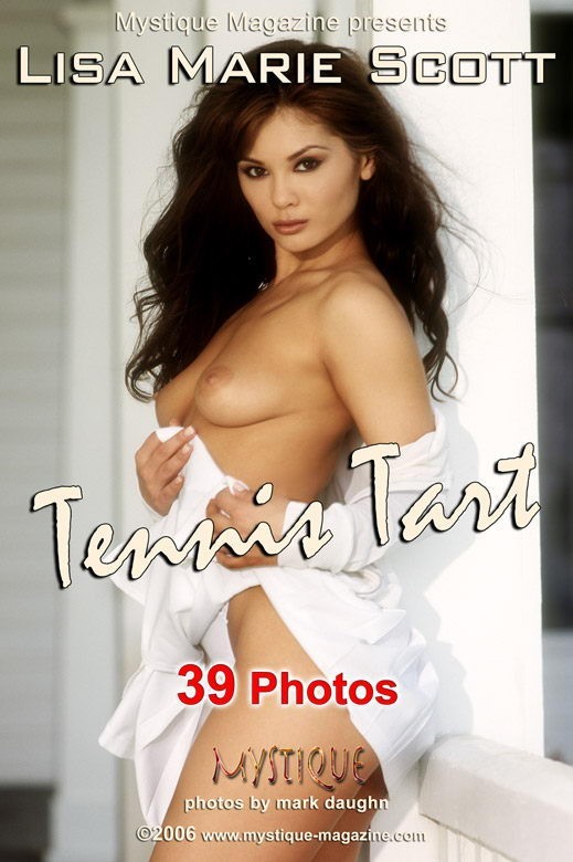 Lisa Marie Scott - `Tennis Tart` - by Mark Daughn for MYSTIQUE-MAG Lisa Marie Scott - `Tennis Tart` - by Mark Daughn for MYSTIQUE-MAG