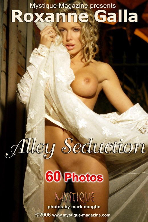 Roxanne Galla - `Alley Seduction` - by Mark Daughn for MYSTIQUE-MAG Roxanne Galla - `Alley Seduction` - by Mark Daughn for MYSTIQUE-MAG