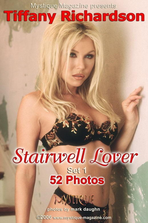 Tiffany Richardson - `Stairwell Lover Set1` - by Mark Daughn for MYSTIQUE-MAG Tiffany Richardson - `Stairwell Lover Set1` - by Mark Daughn for MYSTIQUE-MAG