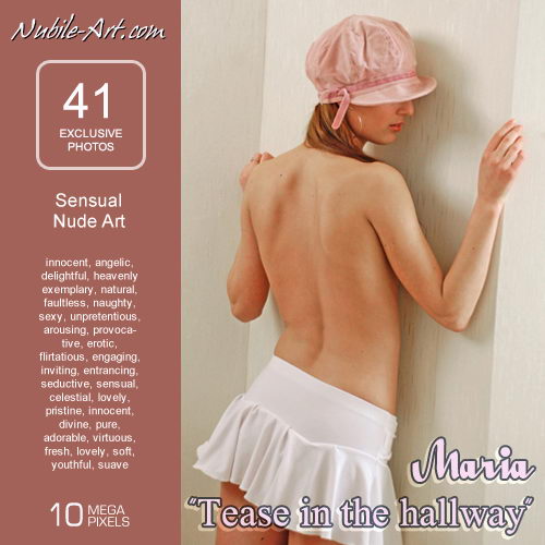 Maria - `Tease in the Hallway` - for NUBILE-ART Maria - `Tease in the Hallway` - for NUBILE-ART