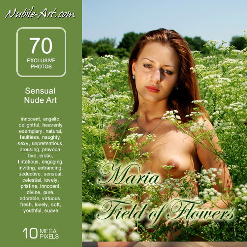 Maria - `Field of Flowers` - for NUBILE-ART Maria - `Field of Flowers` - for NUBILE-ART