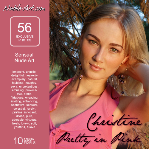 Christine - `Pretty in Pink` - for NUBILE-ART Christine - `Pretty in Pink` - for NUBILE-ART