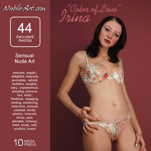 Irina - `Color of Love` - for NUBILE-ART Irina - `Color of Love` - for NUBILE-ART