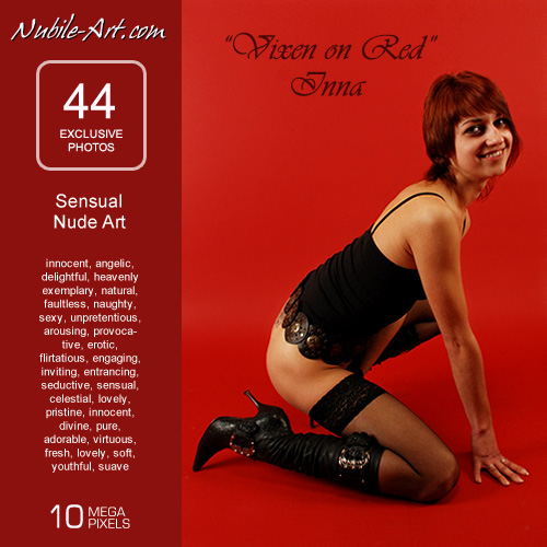 Inna - `Vixen in Red` - for NUBILE-ART Inna - `Vixen in Red` - for NUBILE-ART