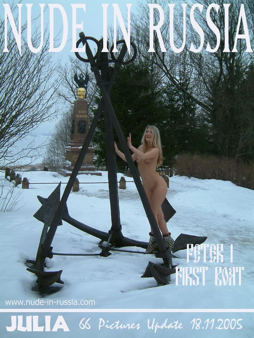 Julia - `Peter I First Boat` - for NUDE-IN-RUSSIA Julia - `Peter I First Boat` - for NUDE-IN-RUSSIA
