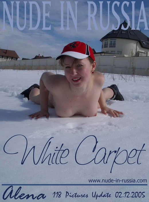 Alena - `White Carpet` - for NUDE-IN-RUSSIA Alena - `White Carpet` - for NUDE-IN-RUSSIA