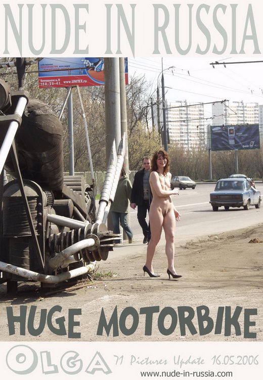 Olga - `Huge MotorBike` - for NUDE-IN-RUSSIA Olga - `Huge MotorBike` - for NUDE-IN-RUSSIA