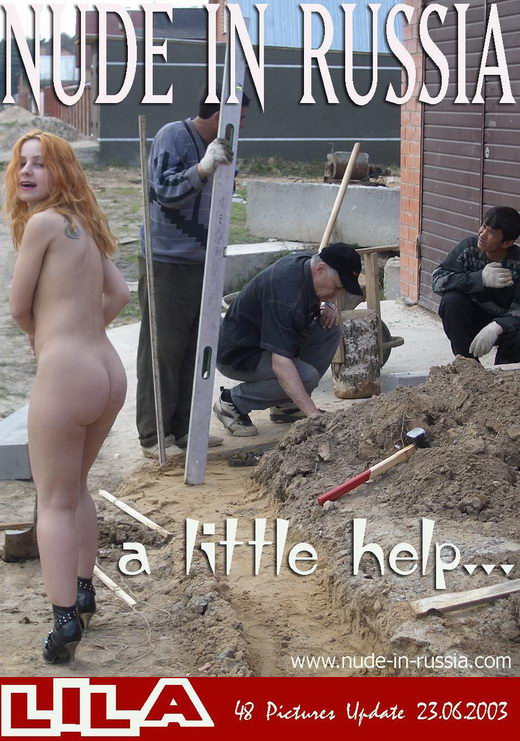 Lila - `A Little Help...` - for NUDE-IN-RUSSIA Lila - `A Little Help...` - for NUDE-IN-RUSSIA