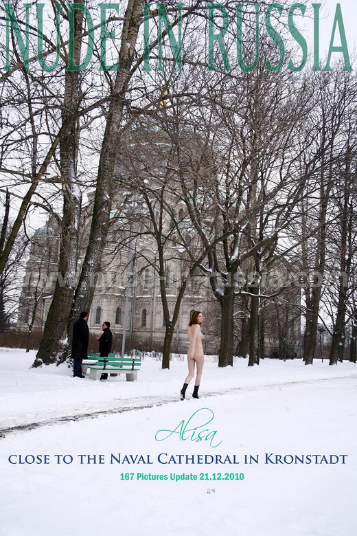 Alisa - `Naval Cathedral in Kronstadt` - for NUDE-IN-RUSSIA Alisa - `Naval Cathedral in Kronstadt` - for NUDE-IN-RUSSIA