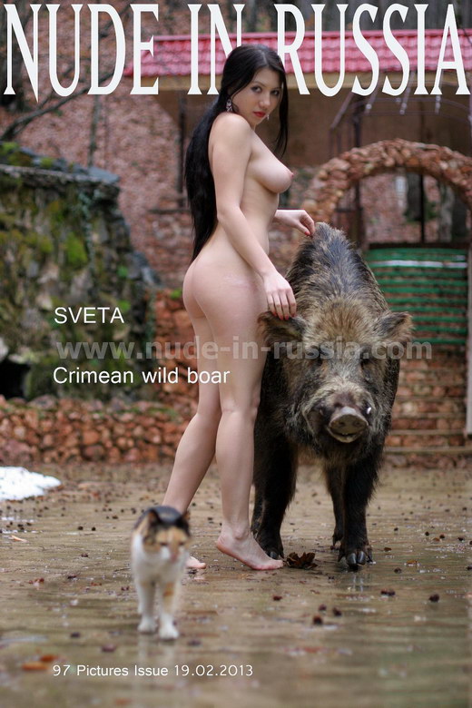 Sveta - `Crimean Wild Boar` - for NUDE-IN-RUSSIA Sveta - `Crimean Wild Boar` - for NUDE-IN-RUSSIA