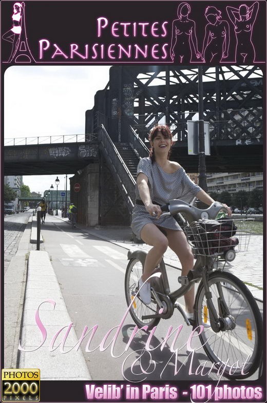 Sandrine - `Vellib in Paris` - by Jam Abelanet for PETITES PARISIENNES Sandrine - `Vellib in Paris` - by Jam Abelanet for PETITES PARISIENNES