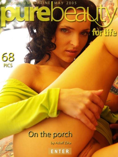Dominika - `On The Porch` - by Adolf Zika for PUREBEAUTY Dominika - `On The Porch` - by Adolf Zika for PUREBEAUTY
