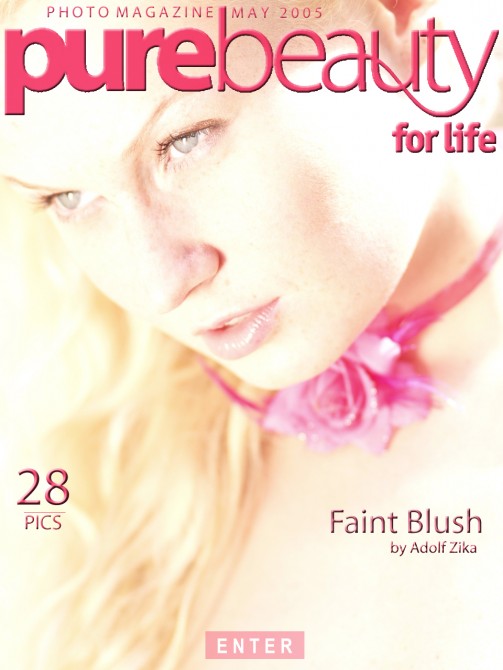 Katerina H - `Faint Blush` - by Adolf Zika for PUREBEAUTY Katerina H - `Faint Blush` - by Adolf Zika for PUREBEAUTY