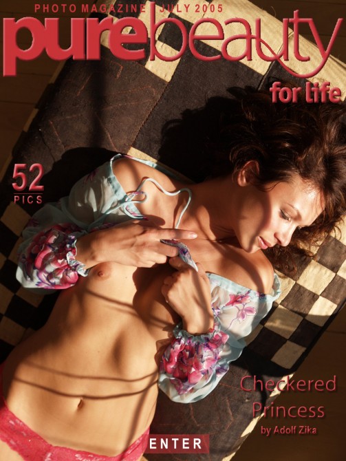 Denisa - `Checkered Princess` - by Adolf Zika for PUREBEAUTY Denisa - `Checkered Princess` - by Adolf Zika for PUREBEAUTY