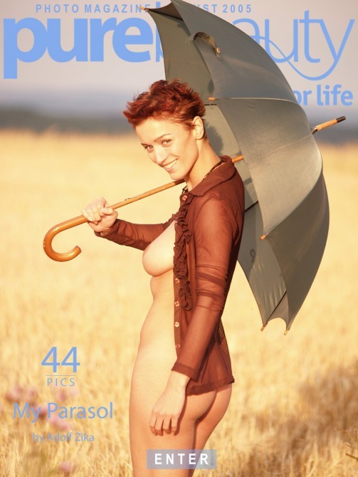 Katka P - `My Parasol` - by Adolf Zika for PUREBEAUTY Katka P - `My Parasol` - by Adolf Zika for PUREBEAUTY