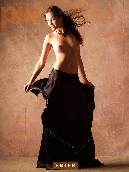 Erika Nasticka - `Evening Elegance` - by Adolf Zika for PUREBEAUTY Erika Nasticka - `Evening Elegance` - by Adolf Zika for PUREBEAUTY
