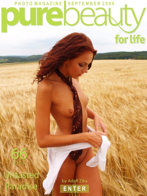 Jitka Branich - `Untasted Paradise` - by Adolf Zika for PUREBEAUTY Jitka Branich - `Untasted Paradise` - by Adolf Zika for PUREBEAUTY