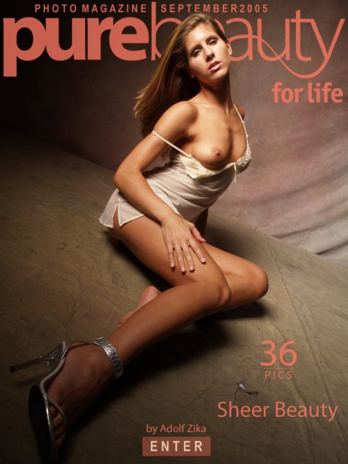 Veronika Stefan - `Sheer Beauty` - by Adolf Zika for PUREBEAUTY Veronika Stefan - `Sheer Beauty` - by Adolf Zika for PUREBEAUTY