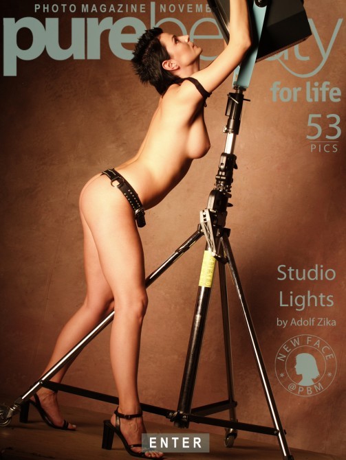 Avi Ivariova - `Studio Lights` - by Adolf Zika for PUREBEAUTY Avi Ivariova - `Studio Lights` - by Adolf Zika for PUREBEAUTY