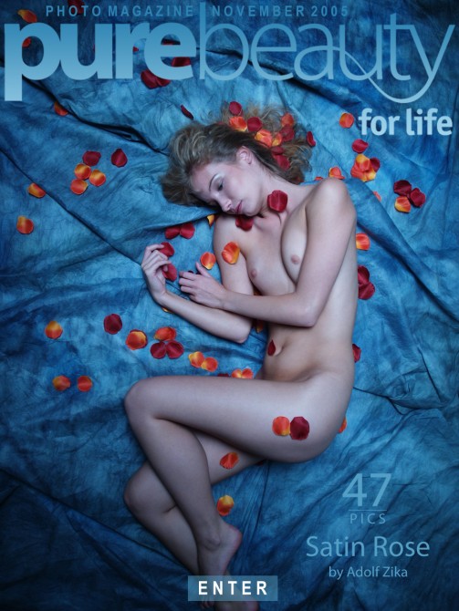 Lenka B - `Satin Rose` - by Adolf Zika for PUREBEAUTY Lenka B - `Satin Rose` - by Adolf Zika for PUREBEAUTY